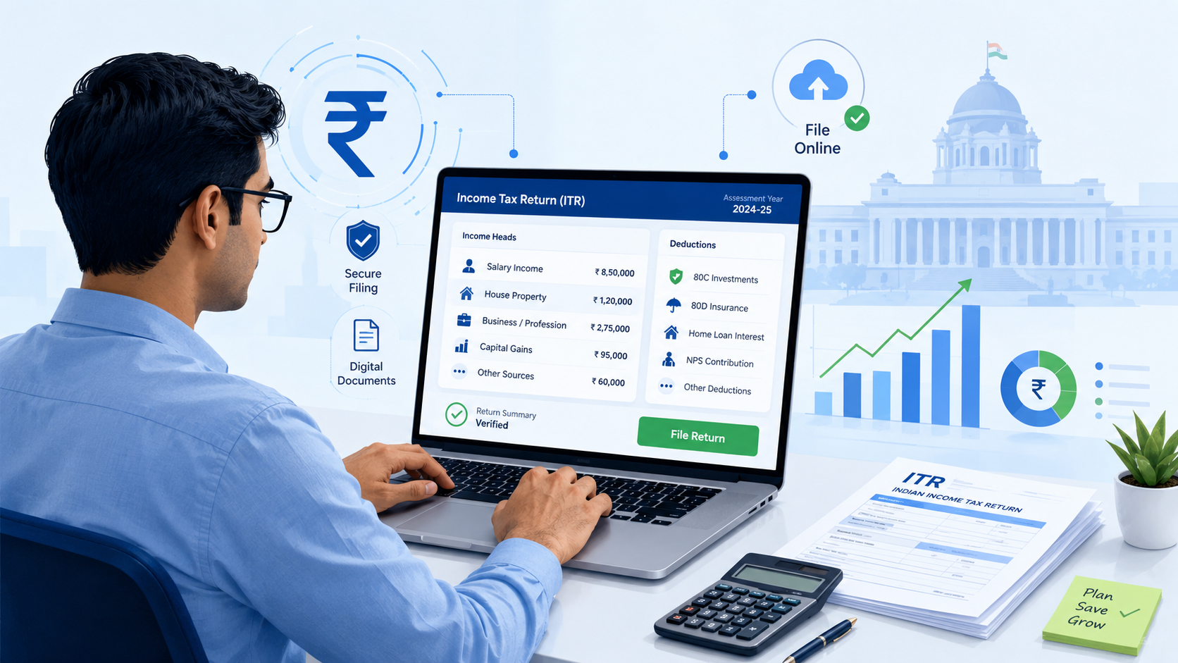 Income tax return form applicability guide